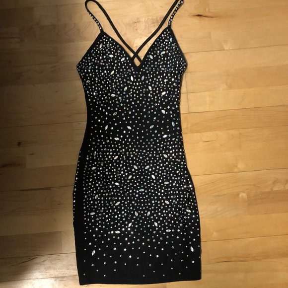 WINSOR SPARKLY MINI DRESS - Picture 2 of 4